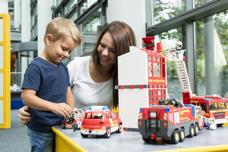 Spielespaß im HOB Center im Playmobil FunPark (©Foto: Plymobil)